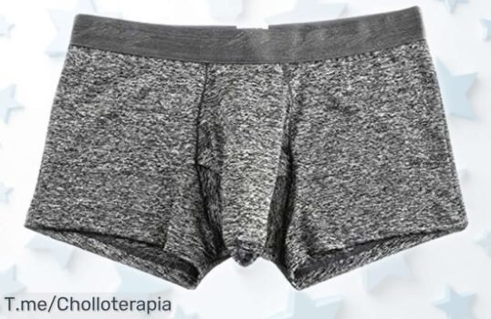 Boxer sexy para hombre con diseño de elefante que no volverás a ver a este precio rebajado, un super chollo irresistible por tiempo limitado ¡date prisa y llévate el tuyo antes de que desaparezcan!
