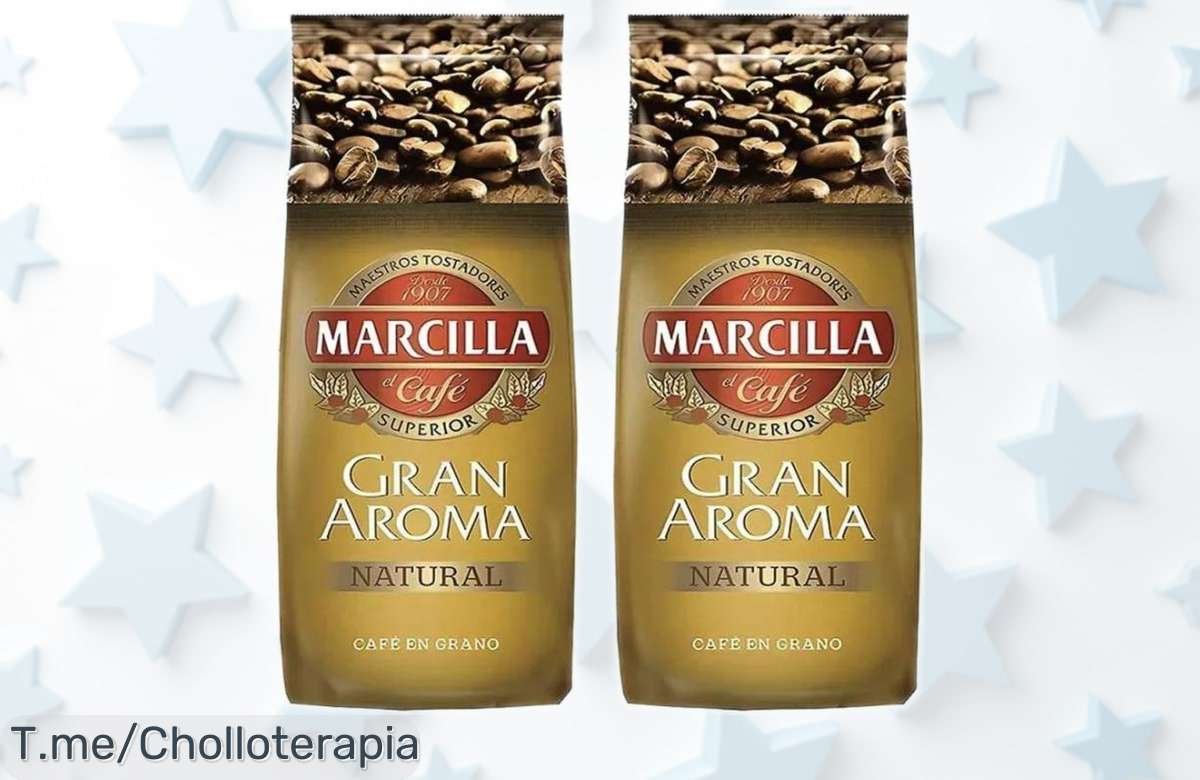 Café Marcilla en grano 2 kg pack doble con precio rebajado impresionante para que disfrutes un aroma y cuerpo perfectos sin pagar de más ¡corre que esta oferta limitada volará!