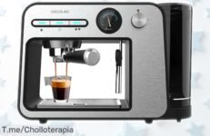 Cafetera espresso Cecotec Power Espresso 20 Square Pro con vaporizador para espuma de cine, precio rebajado y oferta limitada que no querrás perder ¡Corre que se va este super chollo!