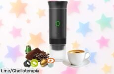 Cafetera espresso portátil 3 en 1 Bostar con calentamiento rapidísimo y compatible con cápsulas que te hace café al instante el super chollo de precio rebajado que vuela, no pierdas esta oferta limitada ¡date prisa!