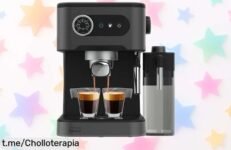 Cafetera express Cecotec Power Espresso 20 Pro con bomba potente y vaporizador que hará tu café de bar en casa, ahora rebajada: un ofertón irresistible para los amantes del buen café ¡Corre que vuelan!