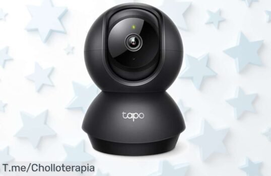 Cámara WiFi interior Tapo C201 con giro 360° y visión nocturna a precio rebajado que no te puedes perder, alerta instantánea y audio para controlar todo desde casa ¡Date prisa que vuelan!
