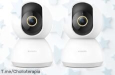 Cámara Xiaomi Smart Camera C300 con visión 2K y giro 360° por precio rebajado, vigilancia total día y noche con IA que cuida tu casa ¡Pilla este ofertón ya antes de que desaparezca!