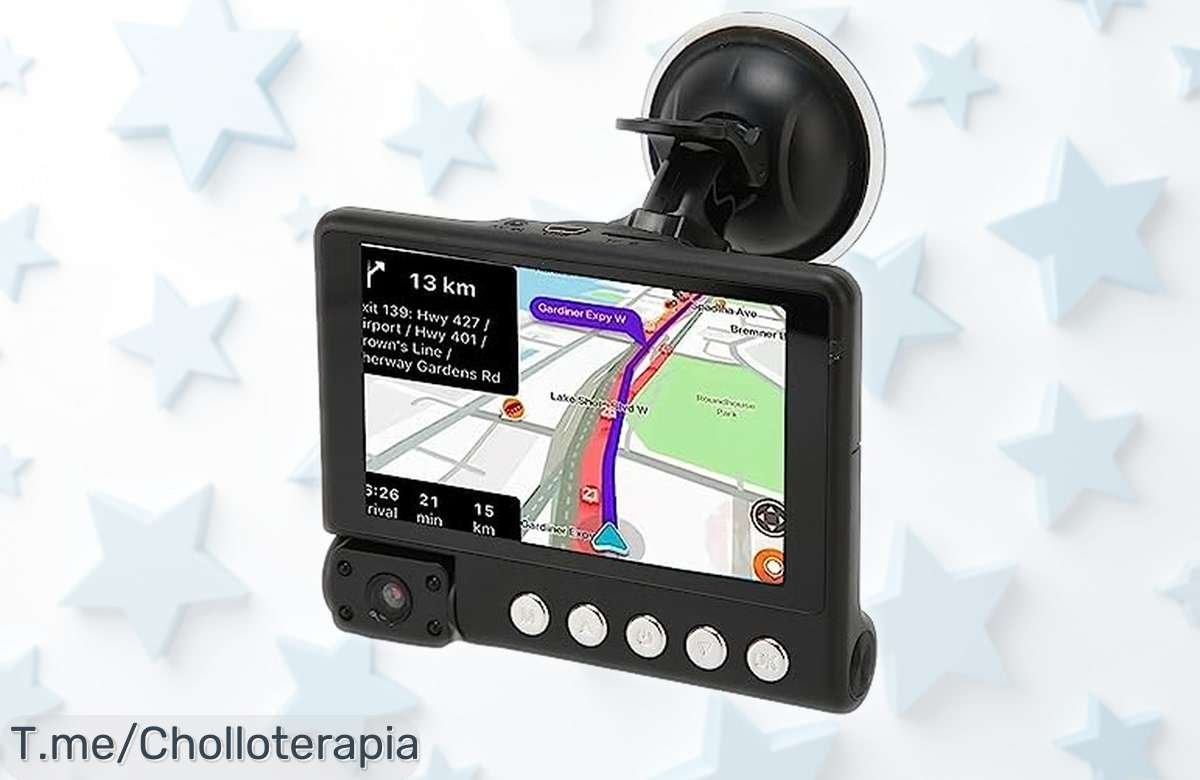 Cámara dash cam 1080P con WiFi y pantalla táctil 4” rebajada ya, visión nocturna, gran angular de 170° y sensor G para cuidar cada ruta ¡date prisa que vuelan estas unidades!