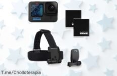 Cámara de acción HERO11 negro con estabilización brutal y 2 baterías Enduro para grabar sin parar rebajada a un precio muy bajo aprovecha esta oferta que vuela y lleva tus vídeos a otro nivel ya mismo