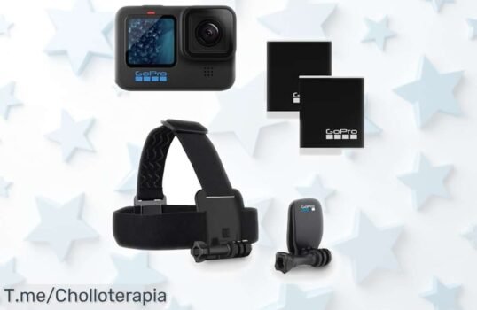 Cámara de acción HERO11 negro con estabilización brutal y 2 baterías Enduro para grabar sin parar rebajada a un precio muy bajo aprovecha esta oferta que vuela y lleva tus vídeos a otro nivel ya mismo