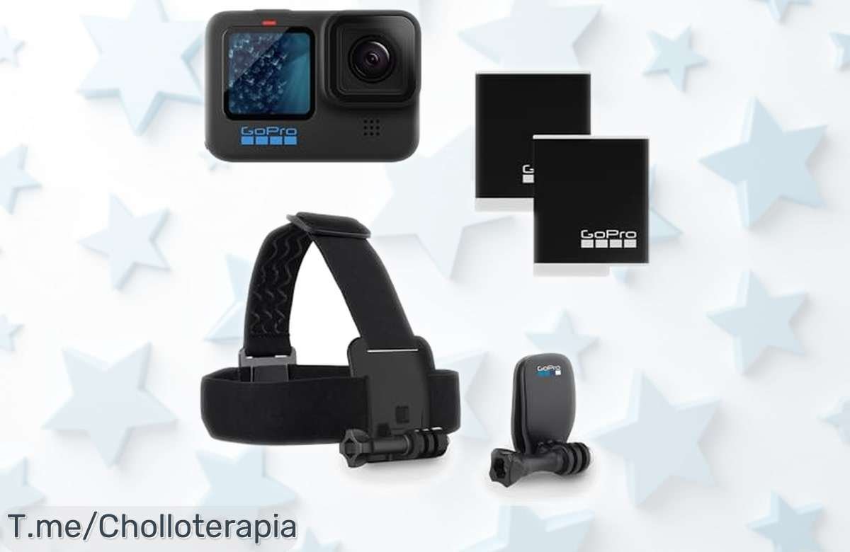 Cámara de acción HERO11 negro con estabilización brutal y 2 baterías Enduro para grabar sin parar rebajada a un precio muy bajo aprovecha esta oferta que vuela y lleva tus vídeos a otro nivel ya mismo