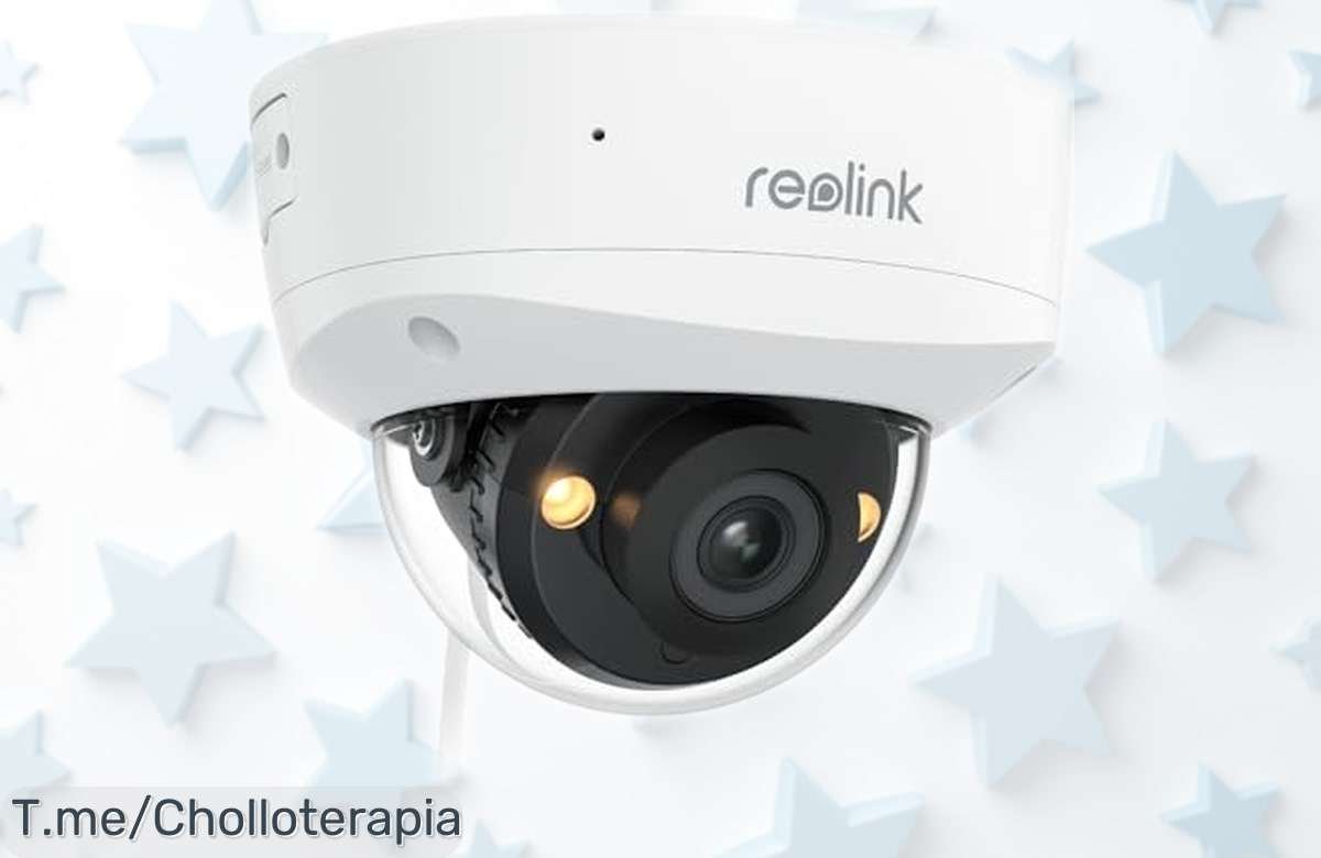 Cámara de seguridad Reolink RLC540A con foco antirrobo y visión nocturna en color rebajada, aprovecha este super chollo con descuento brutal antes de que se agote esta oferta limitada¡no lo pienses más!