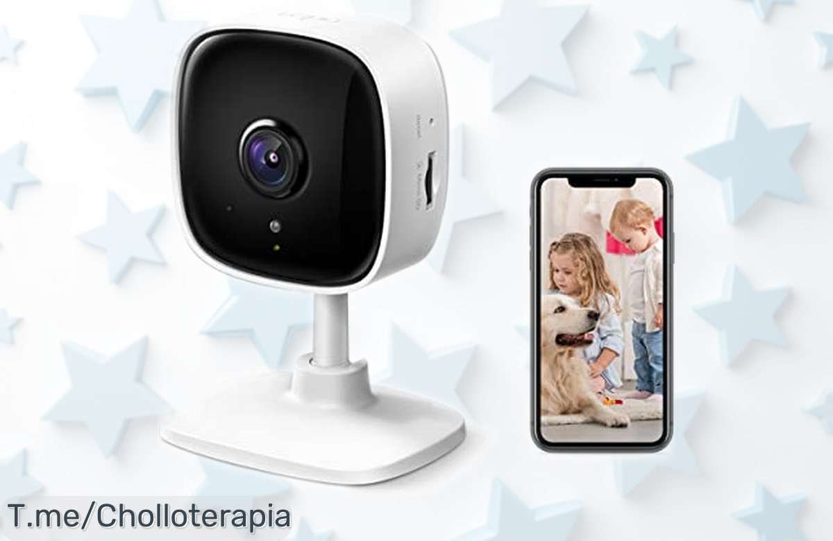 Cámara de seguridad WiFi Tapo TPLink C110 con visión nocturna y alertas en tiempo real a precio rebajado: protege tu hogar ya con este ofertón que vuela, no pierdas la oportunidad de llevártela fácil y rápido.