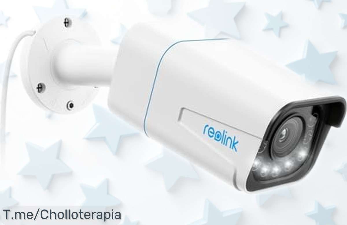 Cámara de vigilancia 4K Reolink RLC811A con zoom 5X y visión nocturna en color, bajada brutal para seguridad total; detección avanzada que no se ve todos los días ¡Date prisa que es un ofertón limitado!