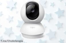 Cámara de vigilancia Tapo C200 con giro 360° y visión nocturna a precio rebajado para cuidar tu casa y niños aviso inmediato ¡date prisa que ya quedan pocas!