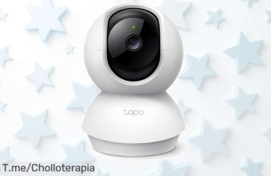 Cámara de vigilancia Tapo C200 con giro 360° y visión nocturna a precio rebajado para cuidar tu casa y niños aviso inmediato ¡date prisa que ya quedan pocas!