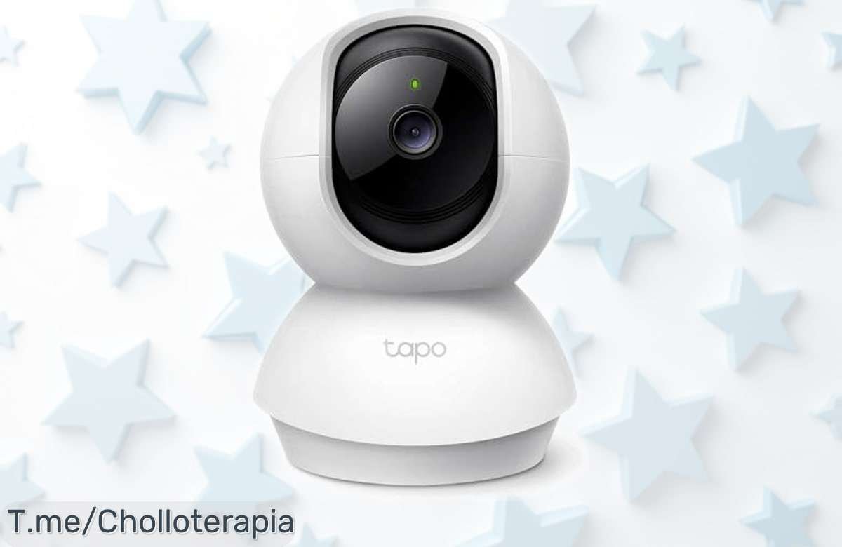 Cámara de vigilancia Tapo C200 con giro 360° y visión nocturna a precio rebajado para cuidar tu casa y niños aviso inmediato ¡date prisa que ya quedan pocas!