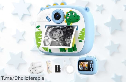 Cámara digital infantil con doble lente y juegos de diversión ilimitada para peques de 3 a 12 años rebajada a precio loco que desaparece rápido ¡Corre antes que se lo lleve otro!