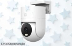 Cámara exterior Xiaomi CW300 con imagen ultra nítida y visión nocturna ahora a precio rebajado un súper chollo que detecta personas rápido y gira 360° no dejes pasar esta oportunidad única antes de que vuelva al precio normal