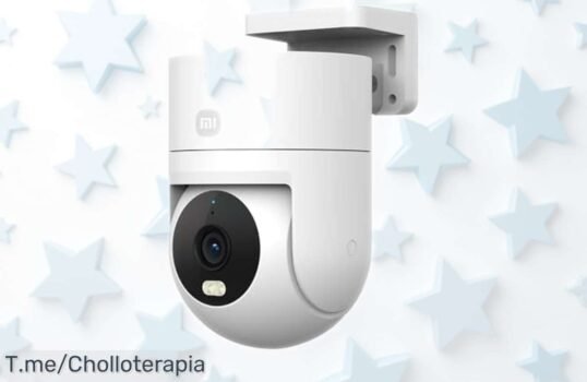 Cámara exterior Xiaomi CW300 con imagen ultra nítida y visión nocturna ahora a precio rebajado un súper chollo que detecta personas rápido y gira 360° no dejes pasar esta oportunidad única antes de que vuelva al precio normal