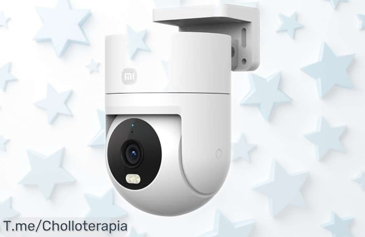 Cámara exterior Xiaomi CW300 con imagen ultra nítida y visión nocturna ahora a precio rebajado un súper chollo que detecta personas rápido y gira 360° no dejes pasar esta oportunidad única antes de que vuelva al precio normal
