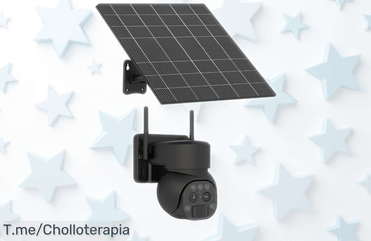 Cámara solar inalámbrica Yunir con zoom 12x y 4G para exteriores, visión nocturna y detección de movimiento a precio rebajado ¡Oferta limitada que no puedes dejar pasar!