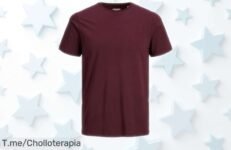 Camiseta Jack & Jones Jjeorganic Basic Tee Ss Oneck para hombre con diseño clásico y tacto suave a un precio rebajado que no repetirán ¡pocas unidades, aprovecha este super chollo antes de que desaparezca!