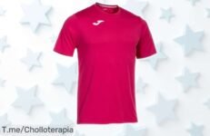 Camiseta Joma Combi M-C para hombre en llamativo fucsia con secado rápido y durabilidad TOP precio rebajado que no dura mucho date prisa antes de que desaparezca este ofertón del verano