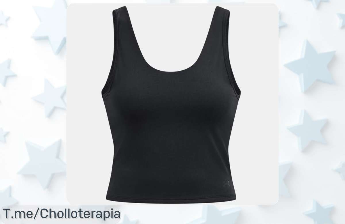 Camiseta de tirantes UA Motion para mujer con caída de precio brutal y diseño que se mueve contigo, un super chollo que no puedes dejar escapar ¡corre porque las unidades vuelan!
