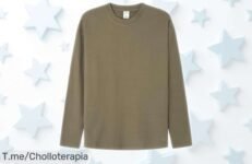 Camiseta kaki Springfield talla M con precio rebajado que no durará mucho, ¡pocas unidades y super chollo para darle vida a tu armario ahora mismo! Corre que se escapan y esta oferta limitada vuela en un abrir y cerrar de ojos