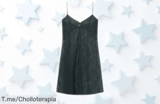 Camisón corto súper elegante Women’secret Sense en verde botella con detalle fruncido, caída de precio espectacular que desaparecerá pronto ¡no lo pienses y vuélvelo tuyo ya!