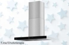 Campana extractora Taurus T90IXAL en acero inoxidable con potencia de 200W, rebajada a un precio muy bajo que no vas a creer ¡Últimas unidades y vuelan rápido, consigue este ofertón antes que se acabe!