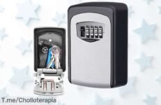 Candado impermeable con llave y combinación para pared, rebajazo brutal que no dura: seguridad total al mejor precio loco, no lo pienses más y hazte con el tuyo antes de que vuelen las unidades ¡corre que se acaba!