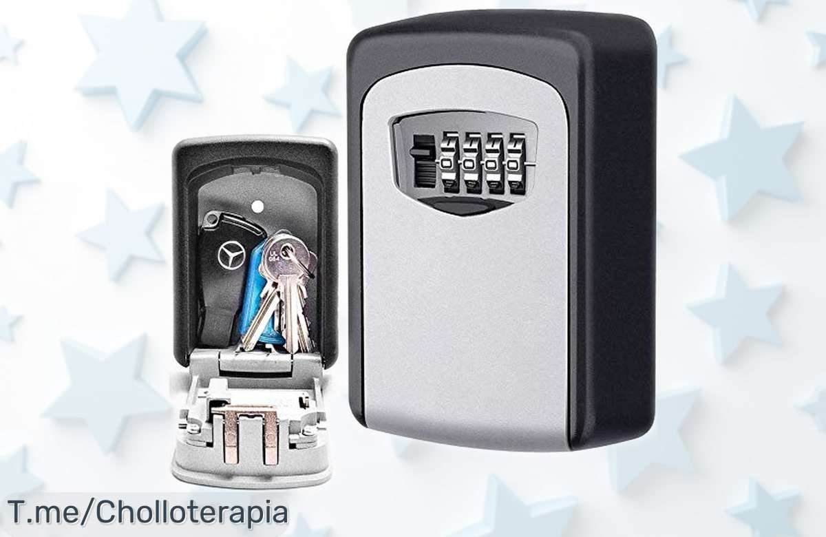 Candado impermeable con llave y combinación para pared, rebajazo brutal que no dura: seguridad total al mejor precio loco, no lo pienses más y hazte con el tuyo antes de que vuelen las unidades ¡corre que se acaba!