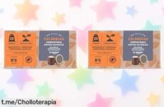 Cápsulas de café 100% Arábica Colombiano compatible Nespresso by Amazon, sabor suave con chocolate y nuez – precio rebajado e irresistible pack doble de 40 unidades por tiempo limitado ¡no dejes escapar este super chollo!