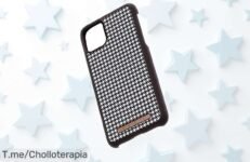 Carcasa para iPhone 11 Pro Max Nordic Elements negro y blanco con protección top y acceso fácil a cámara, precio rebajado que vuela ¡pocas unidades y oferta limitada para un super chollo que no puedes perder!