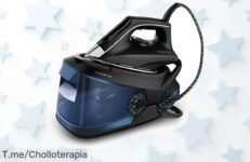 Centro de planchado Rowenta Powersteam con vapor ultra potente para eliminar arrugas al instante, depósito gigante y modo eco en un super chollo con precio rebajado que vuela ¡consíguelo ya antes de que desaparezca!
