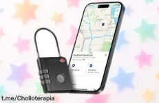 Cerradura inteligente KeySmart SmartLock con GPS y Apple Find My ahora a precio rebajado impresionante, controla y protege tu maleta con tecnología avanzada resistente al agua; corre que vuelan las unidades, ¡no dejes escapar este super chollo!