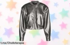 Chaqueta corta Vero Moda Vmcamilla metal oscuro con estilo único y super rebajada, un chollo que da vida a tus looks sin parar; aprovecha ya este ofertón por tiempo limitado antes de que desaparezca para siempre