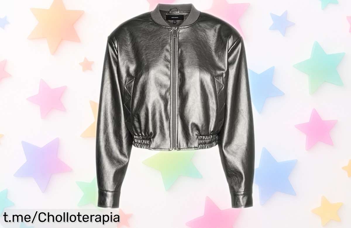 Chaqueta corta Vero Moda Vmcamilla metal oscuro con estilo único y super rebajada, un chollo que da vida a tus looks sin parar; aprovecha ya este ofertón por tiempo limitado antes de que desaparezca para siempre