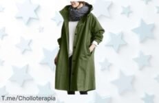 Chaqueta cortavientos de mujer ligera y plegable con capucha, ¡un descuentazo brutal que baja su precio más que nunca! Perfecta para planes al aire libre y lista para llevar siempre contigo, aprovecha esta oferta limitada antes de que se agote