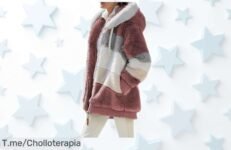 Chaqueta térmica con forro Sherpa que abriga de verdad para mujer oferta brutal y precio rebajado solo por tiempo limitado ¡No pierdas esta oportunidad única!