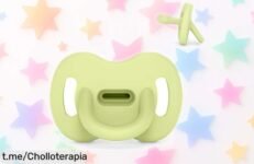 Chupete Suavinex Sx Pro súper blandito para bebés 0-6 meses con tetina que cuida su boca y calma sin dejar marcas, ahora con precio rebajado ¡corre que quedan pocas unidades!