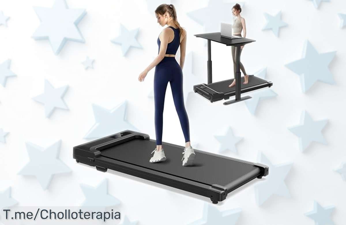 Cinta de correr eléctrica ultra delgada 2.0 HP con mando y pantalla LED perfecta para caminar trabajando, precio rebajado nunca visto que vuela ¡corre a por la tuya antes de que desaparezcan!