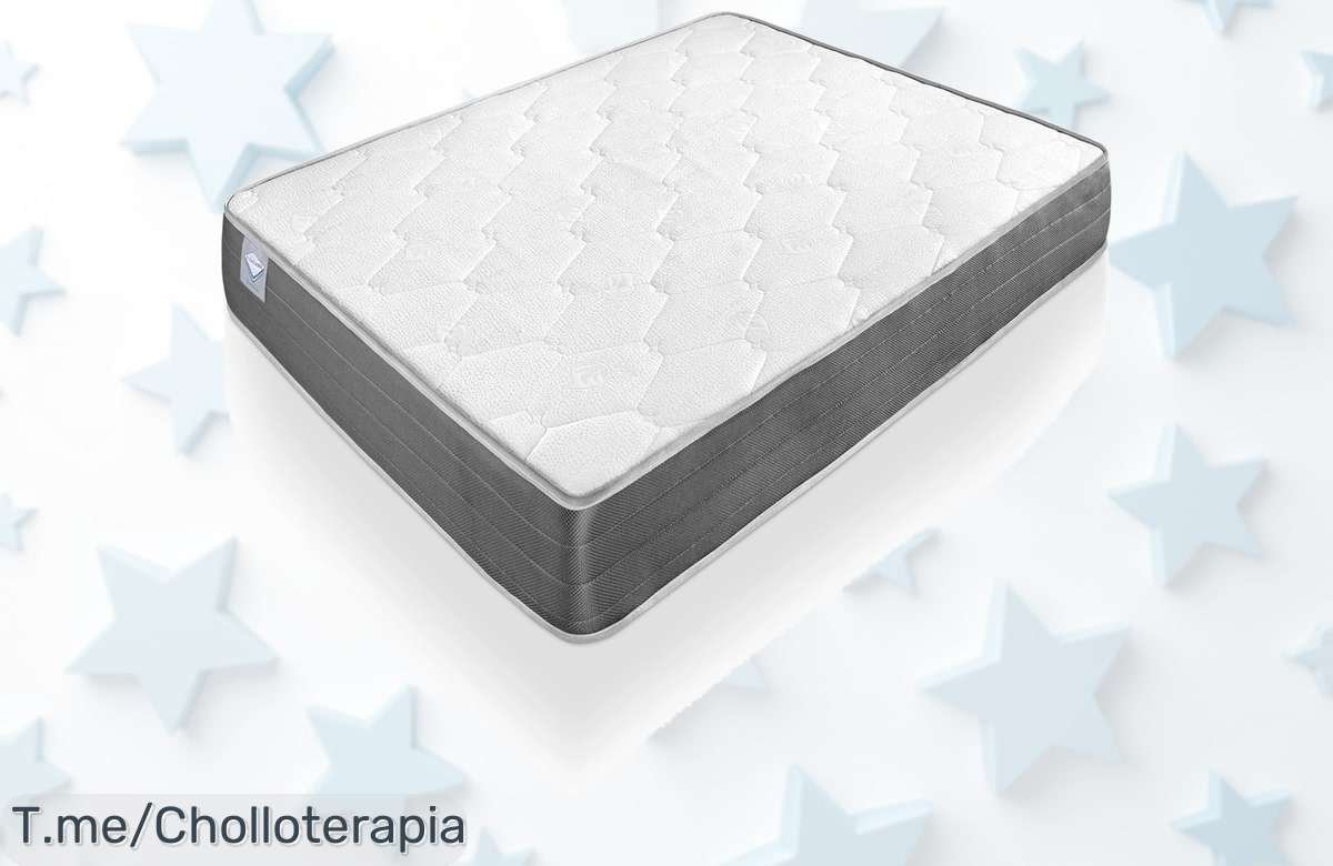 Colchón espumación Mara 14 cm con descuento brutal calidad sorprendente y super chollazo para los más rápidos ¡aprovecha ya el ofertón antes de que desaparezcan las unidades!