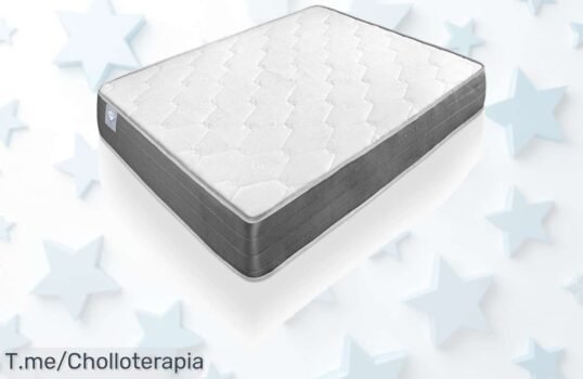 Colchón espumación Mara 14cm con un descuentazo brutal para que renueves tu descanso ya, oferta limitada y precio rebajadísimo que no se ve todos los días, ¡Corre antes de que desaparezcan las unidades!