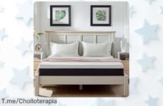 Colchón viscoelástico Classic Living 90x190 con espuma Aether para un descanso sin presiones ni ruidos Precio rebajado increíble Esta oportunidad vuela ¡Hazte ya con tu sueño más cómodo antes de que desaparezca!