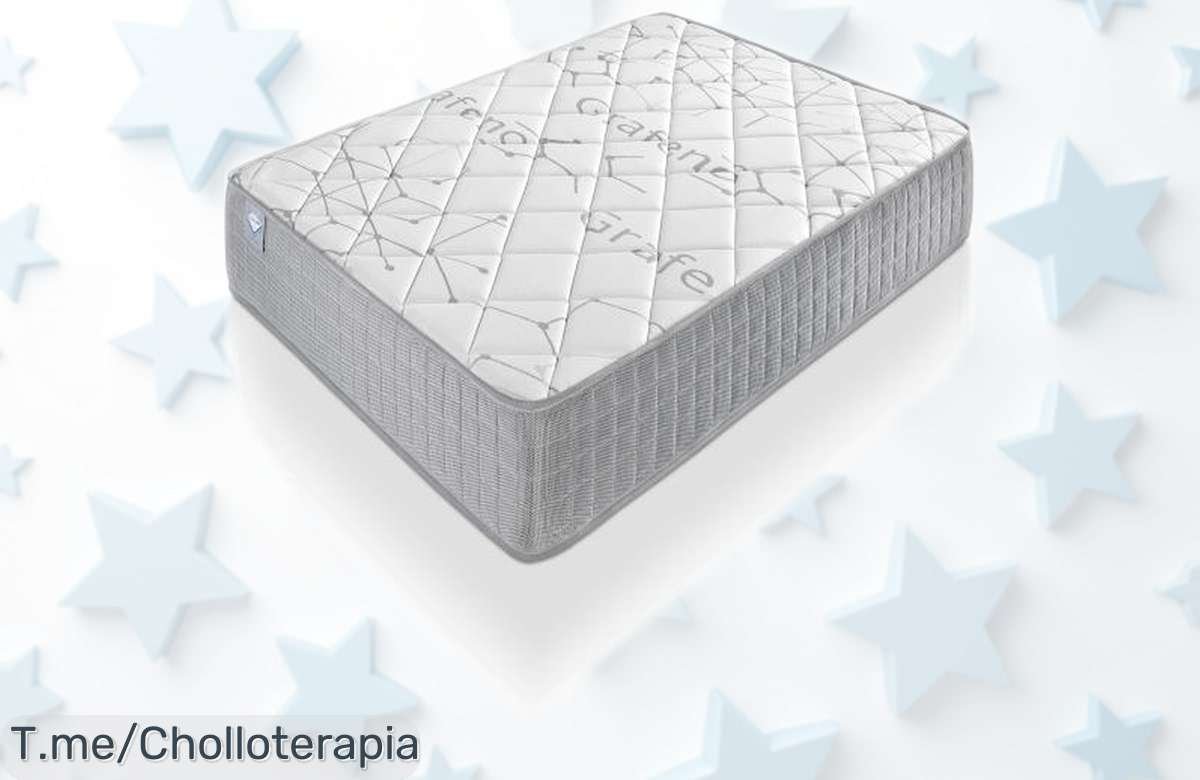 Colchón viscoelástico Daniela con caída de precio brutal, super chollo para descansar a tope y sensación única, oferta limitada que vuela ¡No te quedes sin el tuyo!