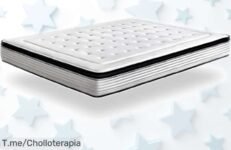 Colchón viscoelástico Kuo Dream con INNOGEL que refresca y regula tu temperatura, rebajazo increíble por tiempo limitado para dormir fresquito sin sudar ni molestar a nadie ¡date prisa que vuela este super chollo!