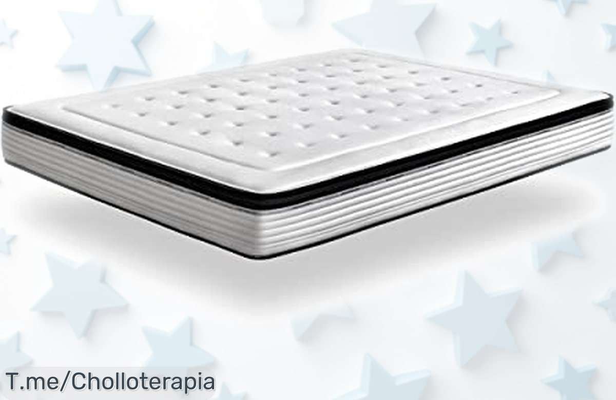 Colchón viscoelástico Kuo Dream con INNOGEL que refresca y regula tu temperatura, rebajazo increíble por tiempo limitado para dormir fresquito sin sudar ni molestar a nadie ¡date prisa que vuela este super chollo!
