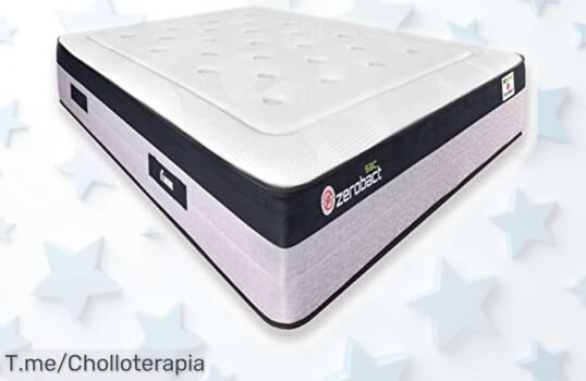 Colchón viscoelástico Matnature Zerobact con muelles ensacados y frescura antibacteriana súper firme rebajado a precio de ganga un ofertón que se esfuma rápido ¡no lo pienses más!