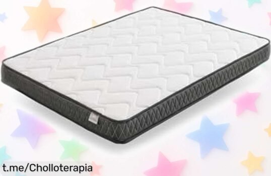 Colchón viscosoft 80x180 RelaxDream con ventilación Air Fresh rebajado a precio brutal fresquito y buen soporte para tu espalda, ¡un ofertón que desaparece rápido! Aprovecha ya esta caída de precio irrepetible y duerme como nunca