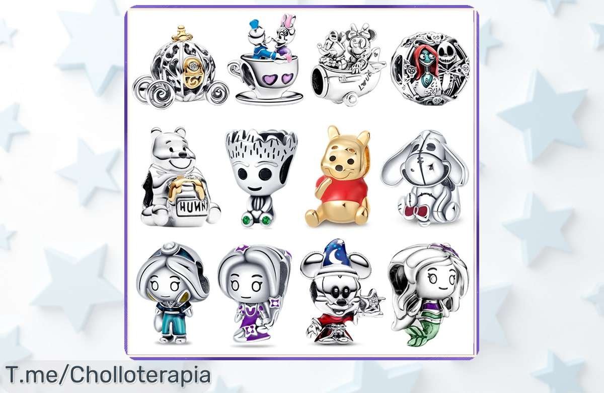 Colgante elefante Disney en plata 925 con diseño original, rebajado a un precio de ganga que no volverás a ver, perfecto para tu pulsera o regalo especial; date prisa porque esta oferta exclusiva vuela!