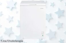 Congelador arcón Comfee’ RCC102WH2EU súper silencioso y convertible en nevera con 99L ahora a precio bajísimo que no durará mucho ¡Date prisa que vuelan estas unidades!